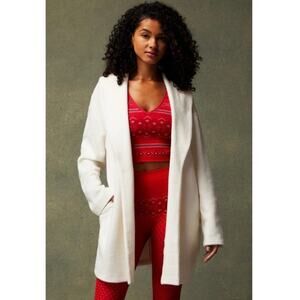 Fabletics White Women's Comfy Oversized Cardigan
